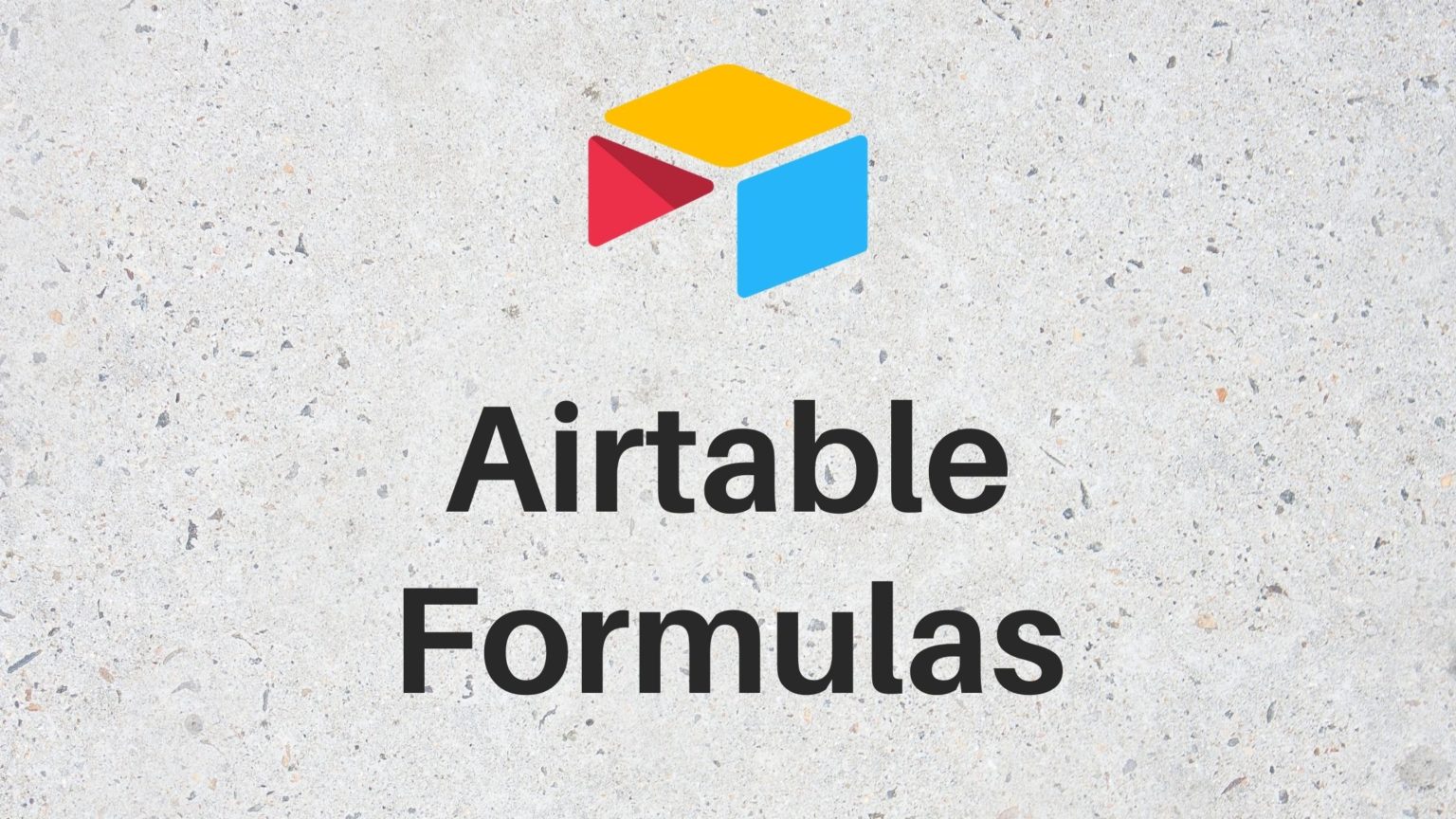 airtable formulas remove special characters
